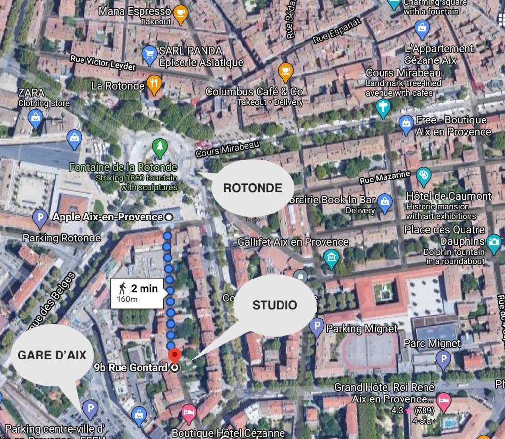 Bel Rotonde*calme*wifi*clim*smart Tv * Aix-en-Provence